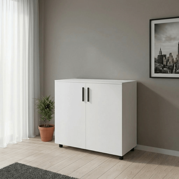 Комод Doros Торн Білий 2 ДСП 90х51.6х80 (41510145) 41510145 фото