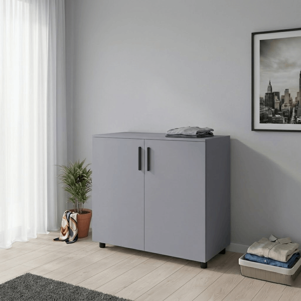Комод Doros Торн Сірий 2 ДСП 90х51.6х80 (41510147) 41510147 фото