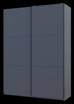 Шафа купе Doros G-Caiser Антрацит/Антрацит 2 ДСП / 3 частини 180х60х240 (42005864) 42005864 фото