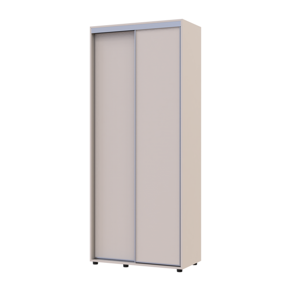 Шкаф купе Doros Сигма Слим Кашемир 2 ДСП 90х45х214.4 (42005443) 42005443 фото
