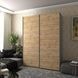 Шкаф купе Doros G-Caiser Антрацит/Дуб Эвок 2 ДСП / 3 части 180х60х240 (42005865) 42005865 фото 3