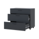 Комод Doros Торн Антрацит 3Ш 90х51.6х80 (41510161) 41510161 фото 2