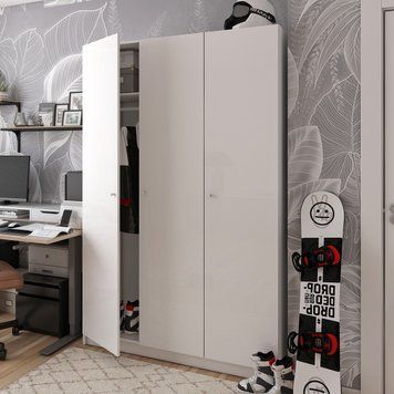 Шкаф для одежды Doros Промо Белый 3 ДСП 135х48х204 (80737071) 80737071 фото