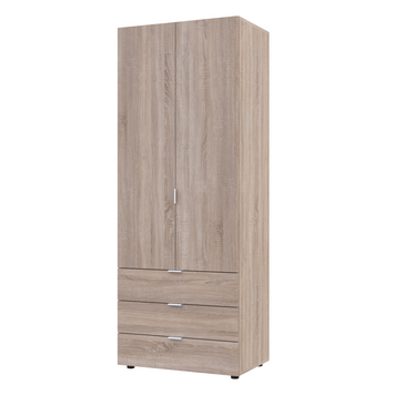 Распашной шкаф для одежды Doros Гелар Cонома 2 ДСП 77,5х49,5х203,4 (80737022) 80737022 фото