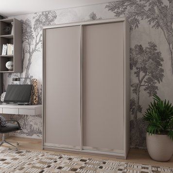 Шафа купе Doros Сіті Лайт Кашемір 2 ДСП 120х60х225 (80736329) 80736329 фото