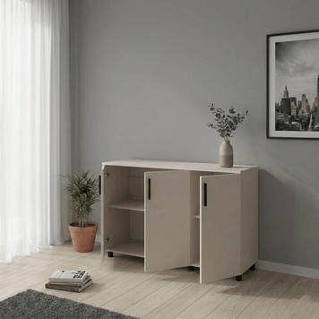 Комод Doros Торн Кашемір 3 ДСП 135х51.6х80 (41510175) 41510175 фото