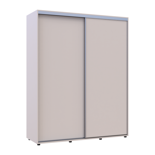 Шкаф купе Doros Сигма Слим Кашемир 2 ДСП 170х60х214.4 (42005460) 42005460 фото