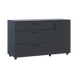 Комод Doros Торн Антрацит 3Ш/1Д 135х51.6х80 (41510185) 41510185 фото 6