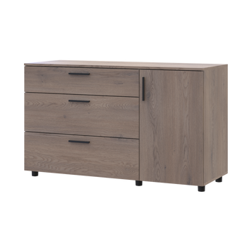 Комод Doros Торн Кремона Канноло 3Ш/1Д 135х51.6х80 (41510177) 41510177 фото