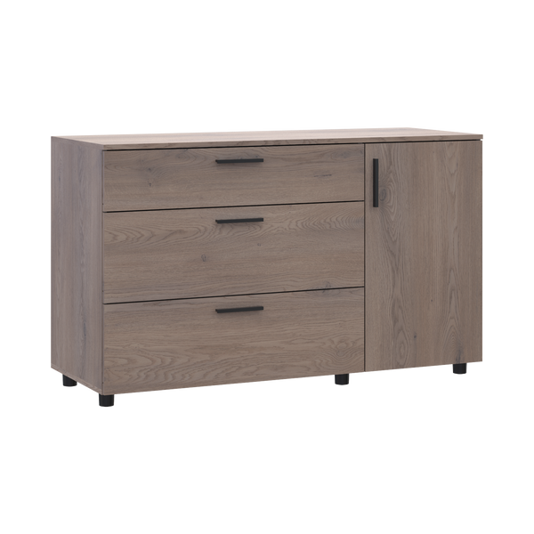 Комод Doros Торн Кремона Канноло 3Ш/1Д 135х51.6х80 (41510177) 41510177 фото