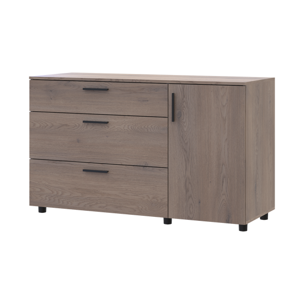 Комод Doros Торн Кремона Канноло 3Ш/1Д 135х51.6х80 (41510177) 41510177 фото