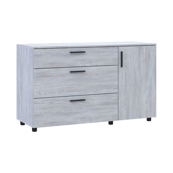 Комод Doros Торн Сосна Натти 3Ш/1Д 135х51.6х80 (41510179) 41510179 фото