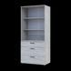 Шкаф для одежды Doros Торн Сосна Натти 2 ДСП/3Ш (полки) 90х51,6х200 (44900434) 44900434 фото 4