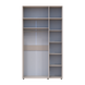 Шафа для одягу з антресолею Doros Каспер Кашемір 3 ДСП 135х50х245 (42005520) 42005520 фото 2