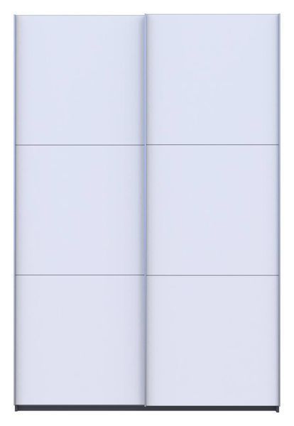 Шафа купе Doros G-Caiser Антрацит/Білий 2 ДСП / 3 частини 160х60х240 (42005410) 42005410 фото